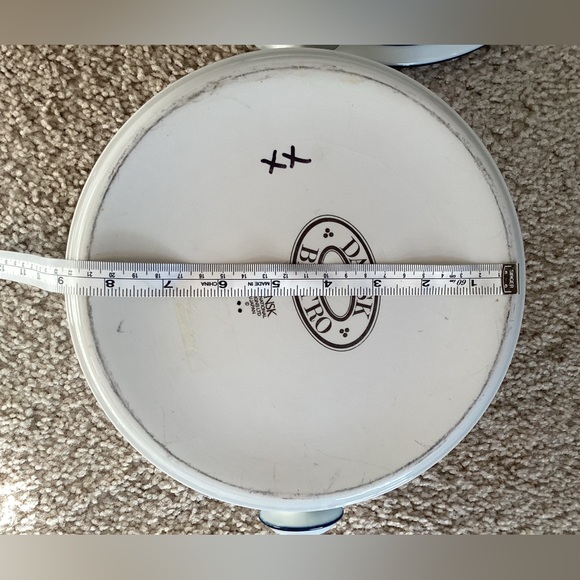 Vintage Dansk Bistro Christianshavn Blue Lg Casserole/Dutch Oven w/ Lid - Picture 9 of 11